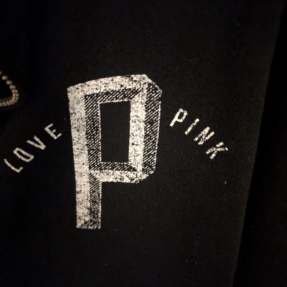 PINK Victoria's Secret Black Hoodie